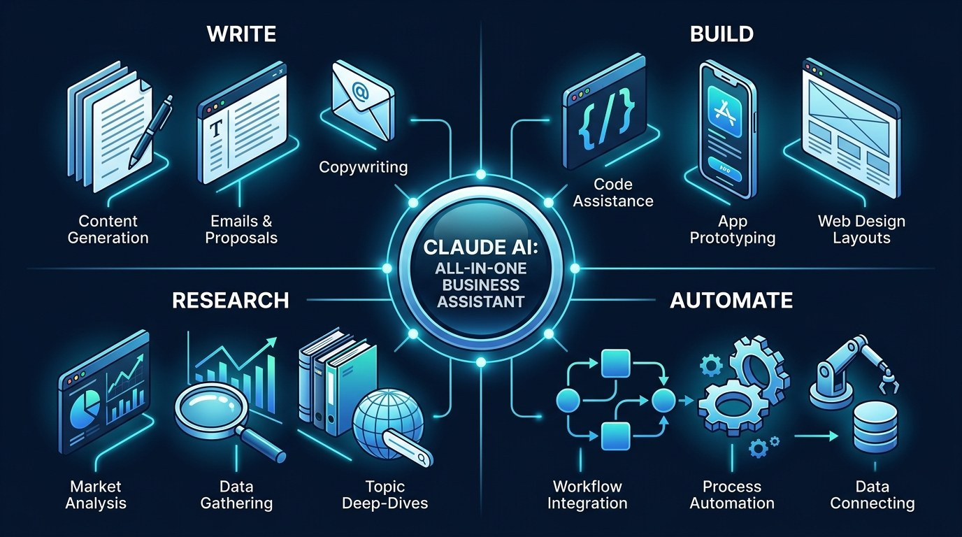 The Solopreneur's Guide to Claude AI: Write, Build, and Automate Your Whole Business in 2026