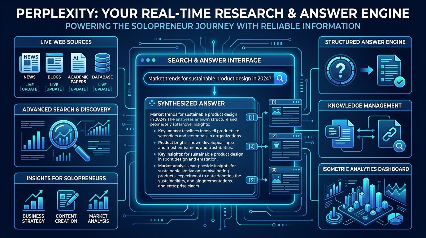 The Solopreneur's Guide to Perplexity AI: Faster Research and Real-Time Answers in 2026