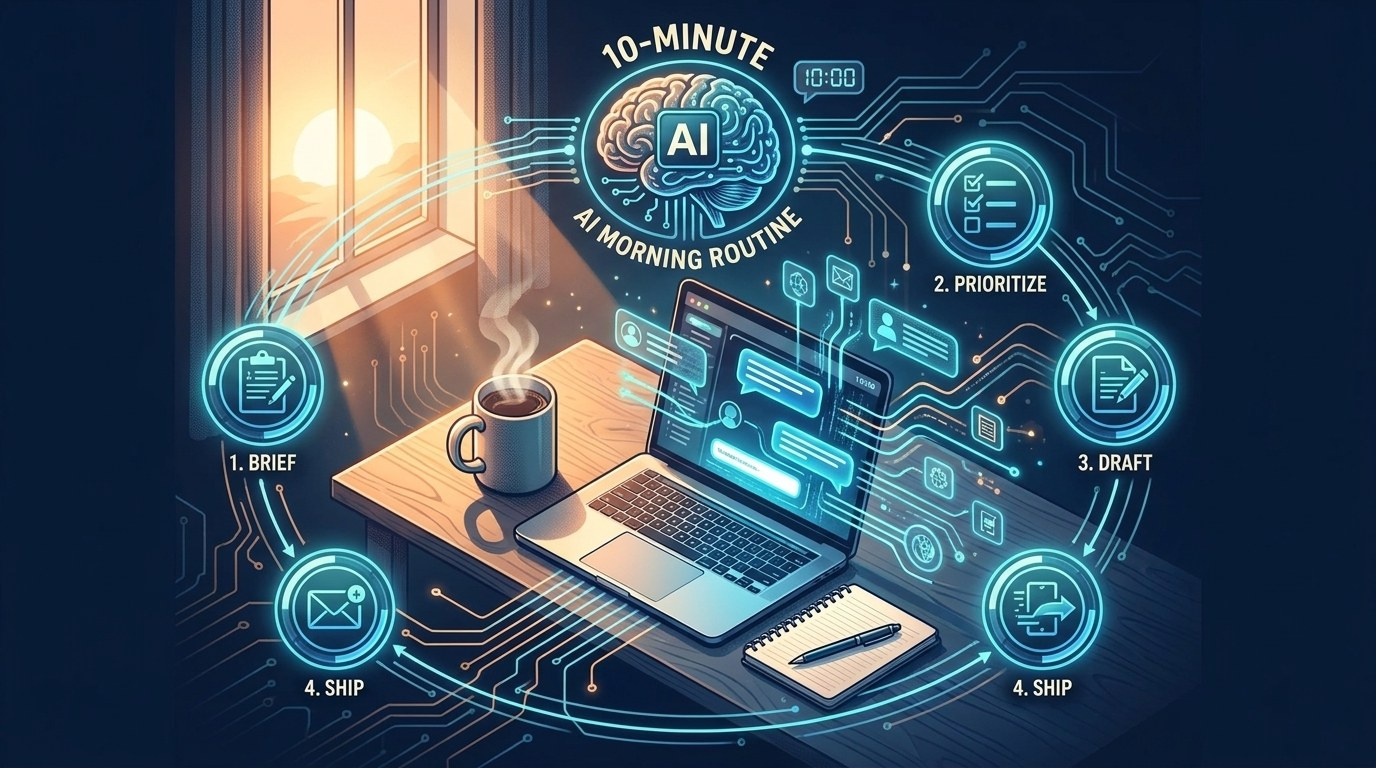 Your First AI Habit: The 10-Minute Morning Routine That Compounds Into Hours Saved Every Week