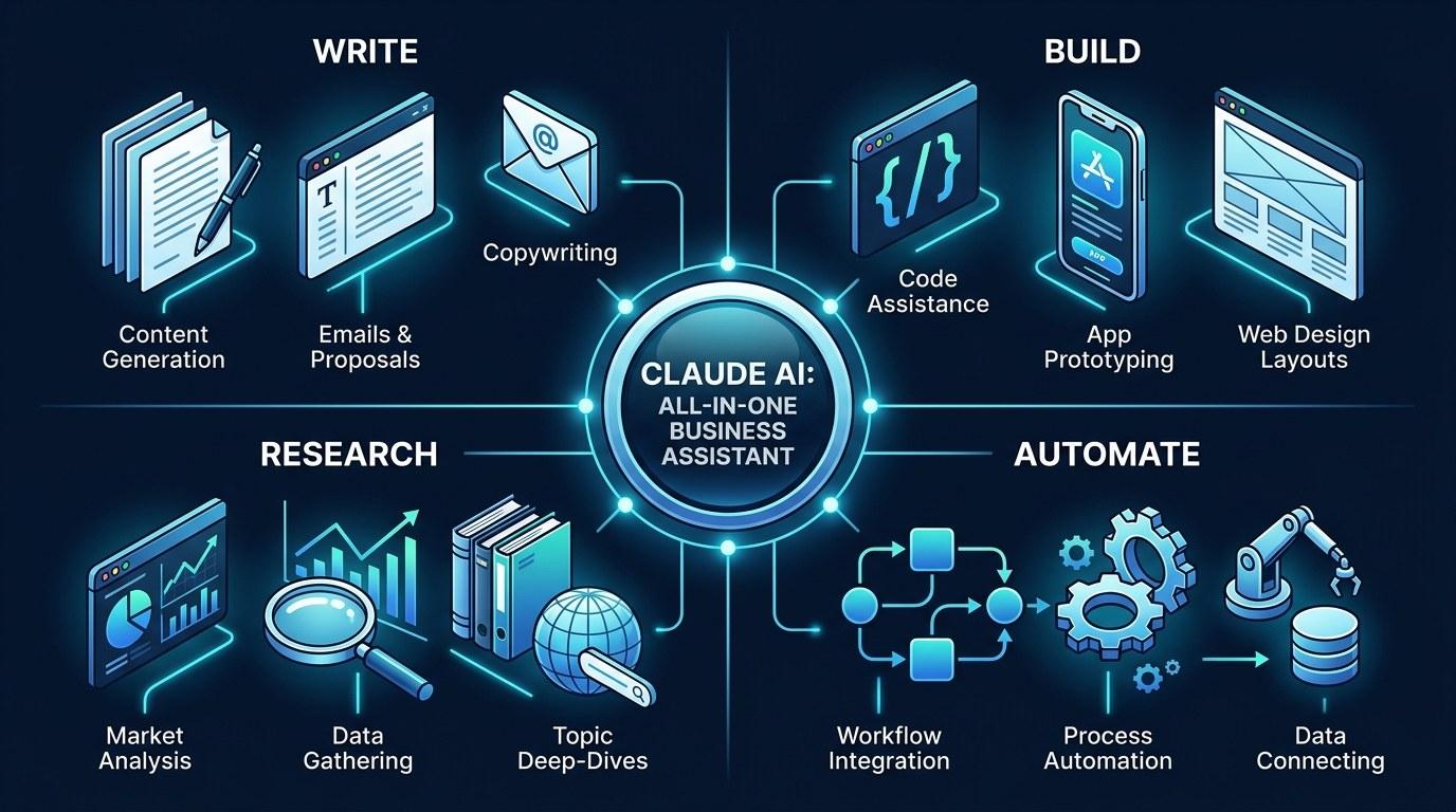 The Solopreneur's Guide to Claude AI: Write, Build, and Automate Your Whole Business in 2026