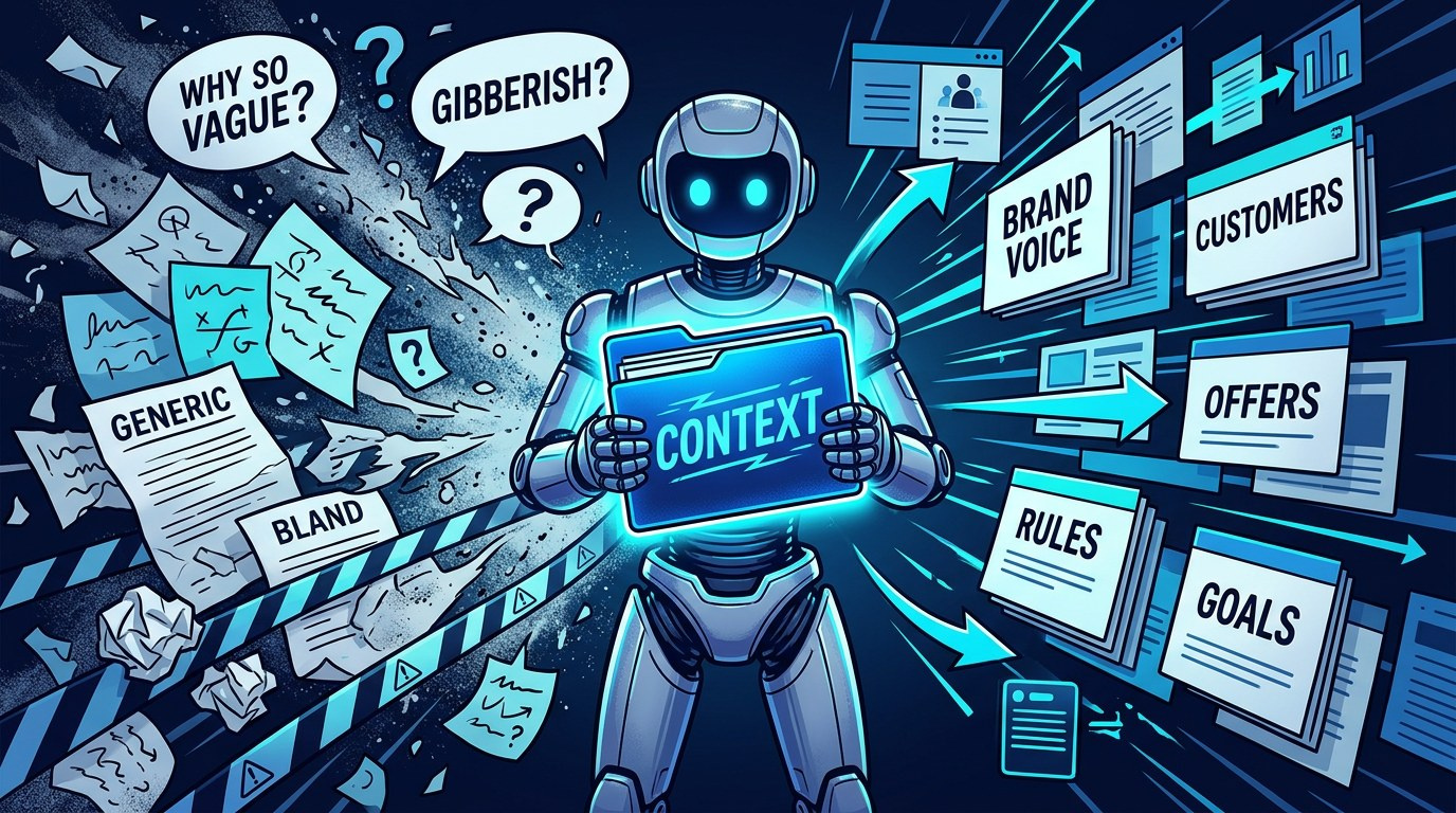 The Solopreneur's Guide to Context Engineering: Build a Business Context File So AI Stops Giving Generic Answers in 2026