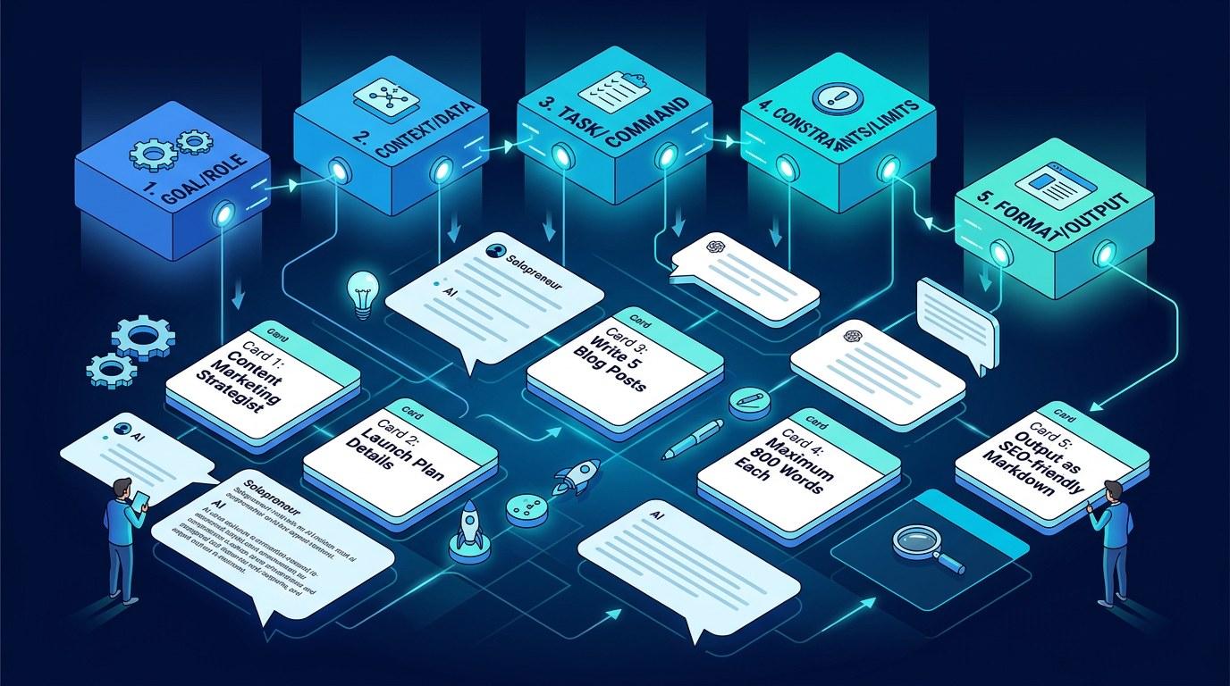The Solopreneur's Guide to Prompt Frameworks: 5 Proven Templates for Better AI Results in 2026
